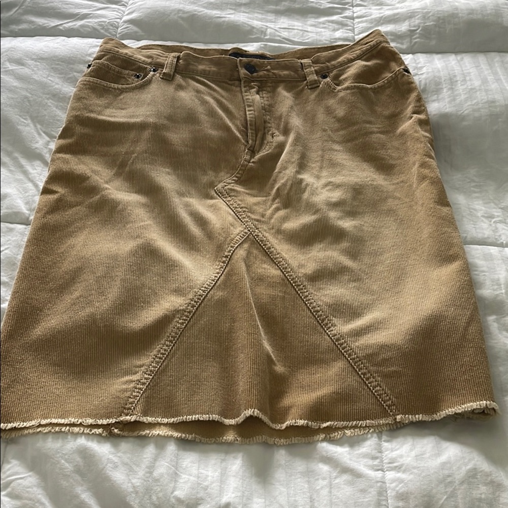 Abercrombie & Fitch Knee-Length Corduroy skirt